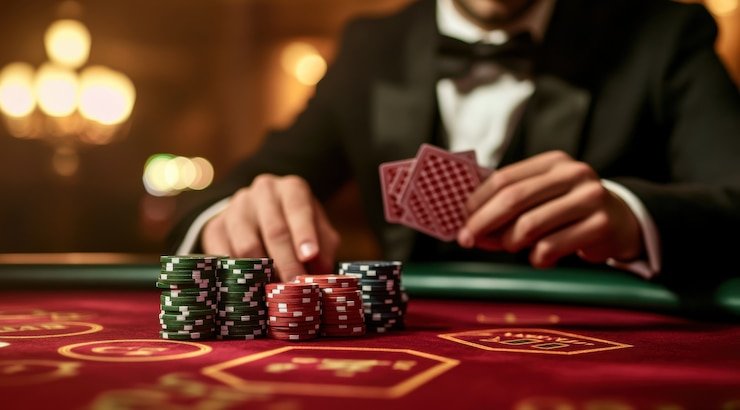 Tampilan profil platform pada ponsel